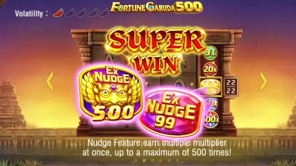 Fortune Garuda 500 · Tampilan Aplikasi ANGGUR88
